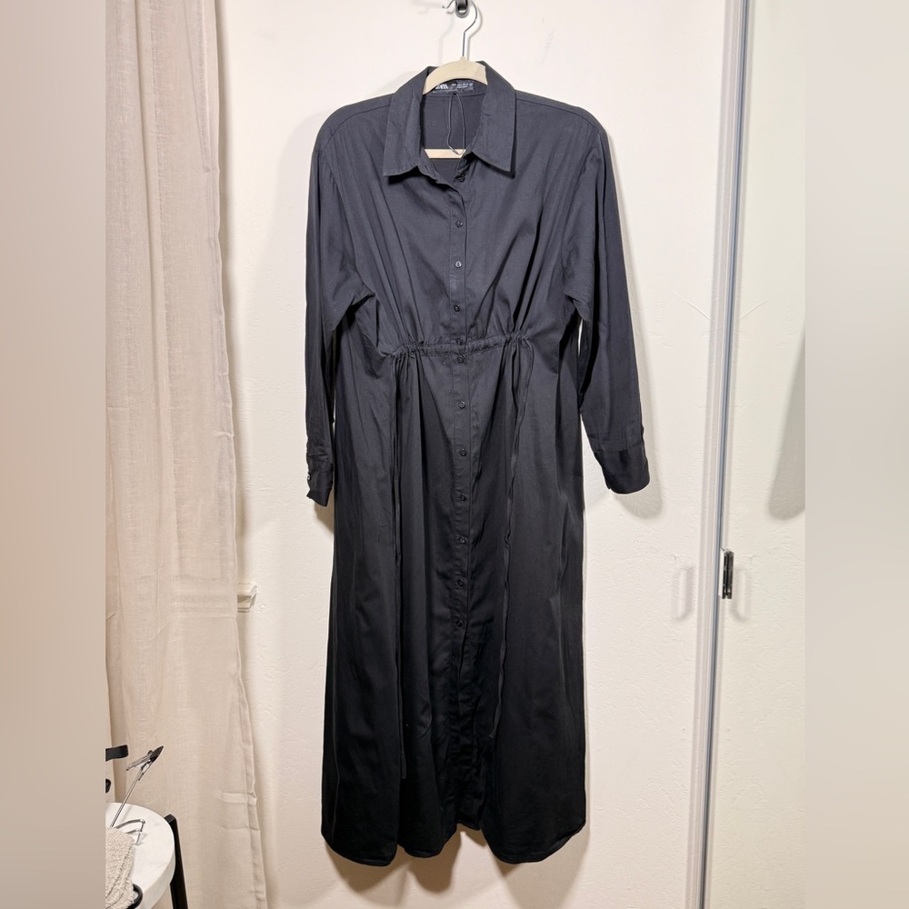 Zara cotton poplin dress - Picture 4 of 11